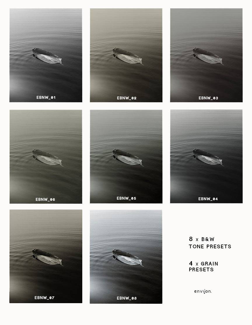 Black & White Photo Pack - envijon