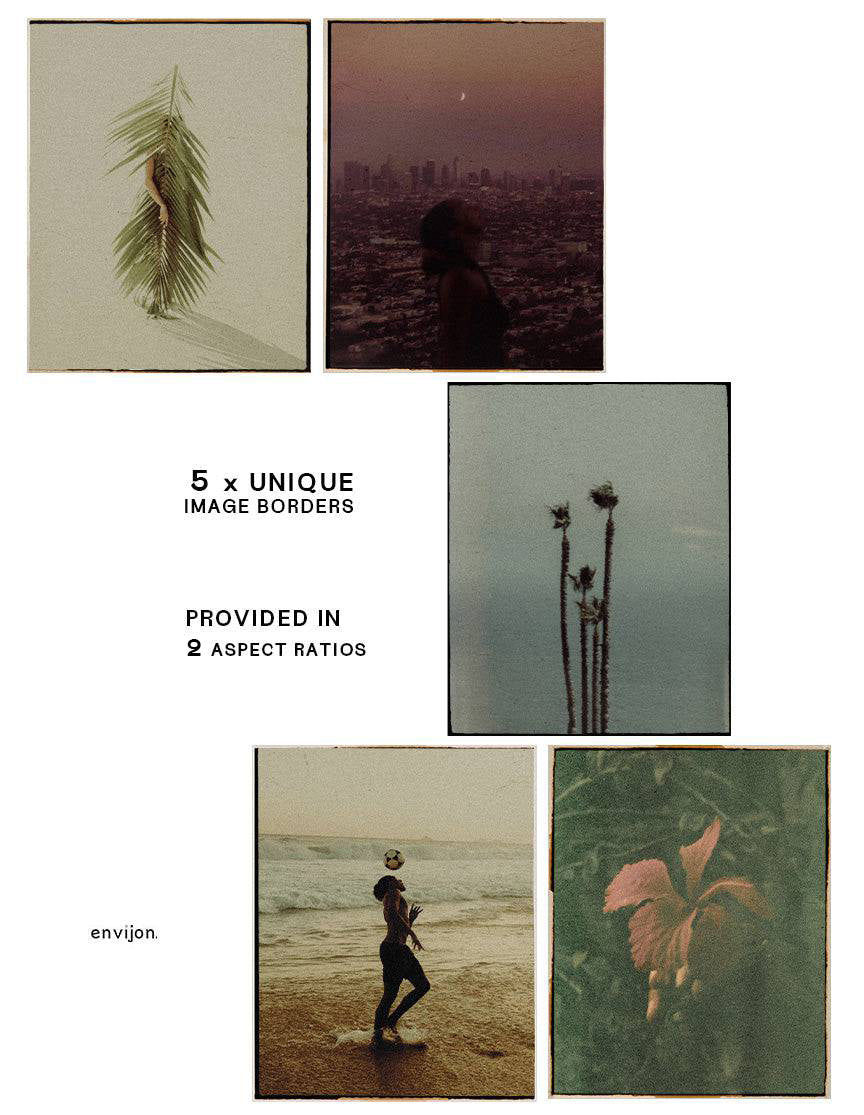 Vintage Mobile Photo Elements